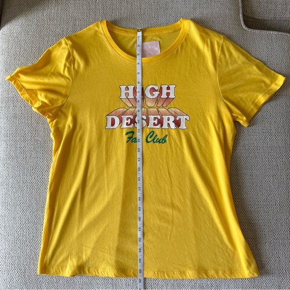 Ban.do Women’s High Desert Fan Club Yellow S/S Tee Size L - Picture 8 of 8